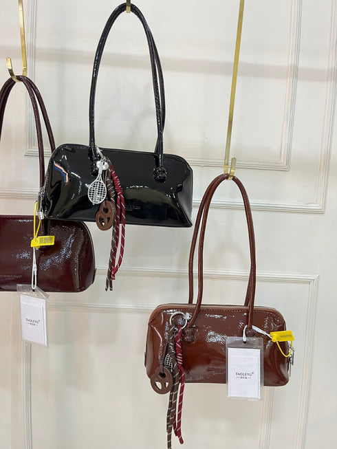 New Fashionable Glossy Messenger Shoulder Bags